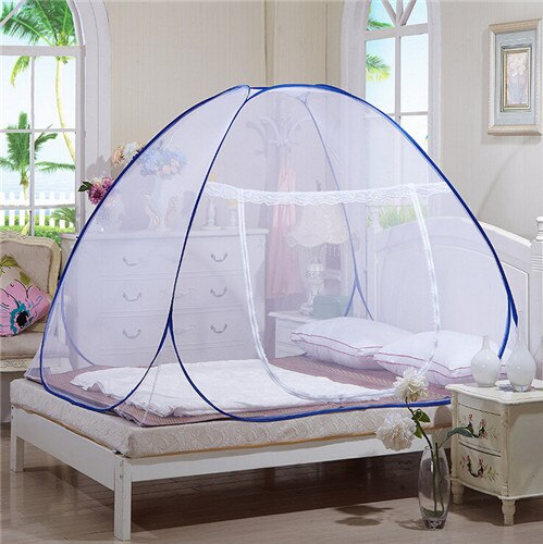 New Portable Pop Up Camping Tent Bed Canopy Mosquito Nets Twin Full Queen King Size Anti Mosquito Net